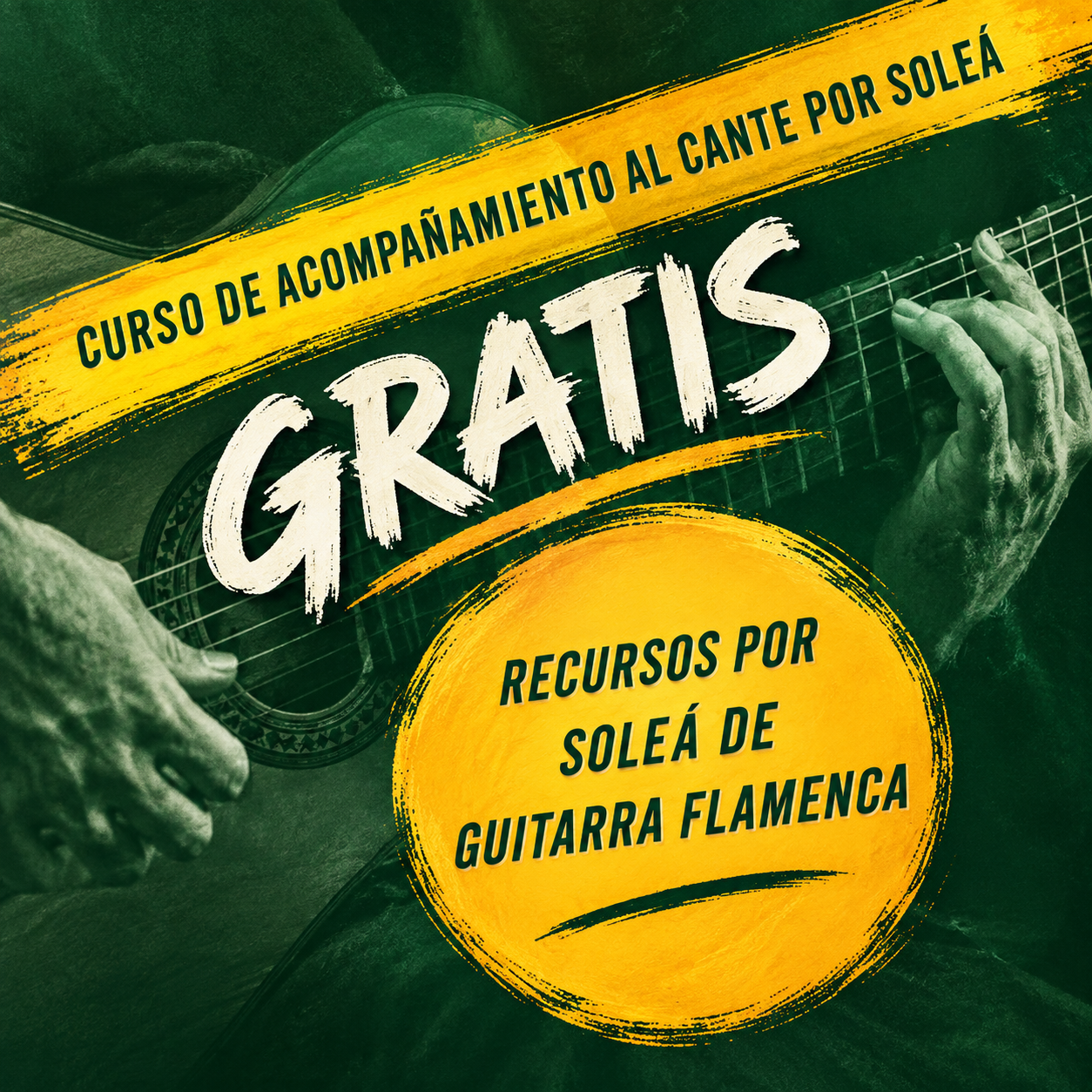 Curso de acompañamiento al cante por solea Curso gratis de acompañamiento al cante por soleá